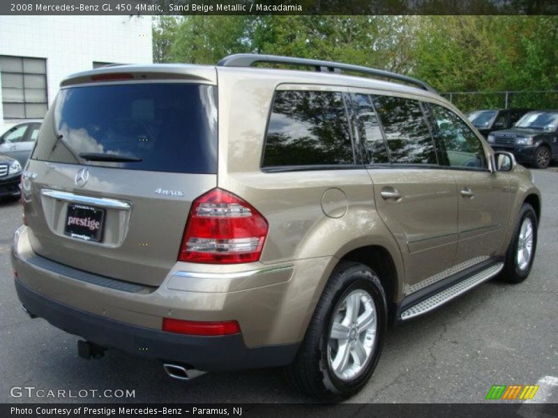 Sand Beige Metallic / Macadamia 2008 Mercedes-Benz GL 450 4Matic
