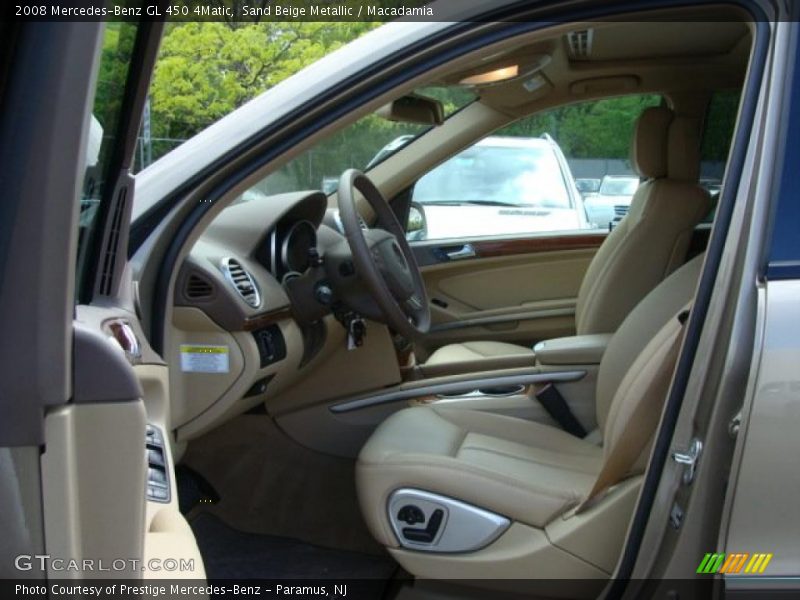 Sand Beige Metallic / Macadamia 2008 Mercedes-Benz GL 450 4Matic