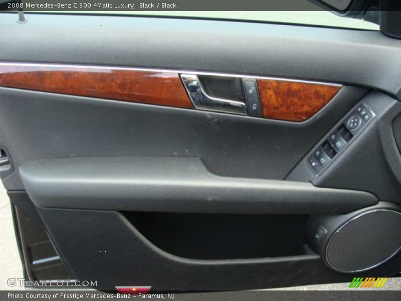 Black / Black 2008 Mercedes-Benz C 300 4Matic Luxury