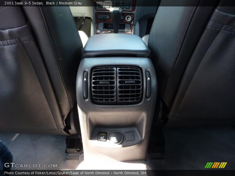 Black / Medium Gray 2001 Saab 9-5 Sedan