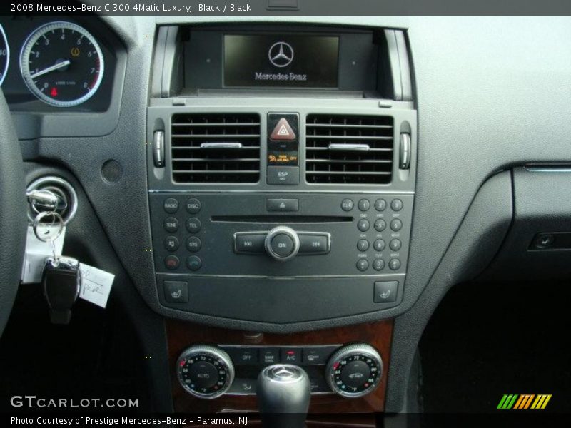 Black / Black 2008 Mercedes-Benz C 300 4Matic Luxury