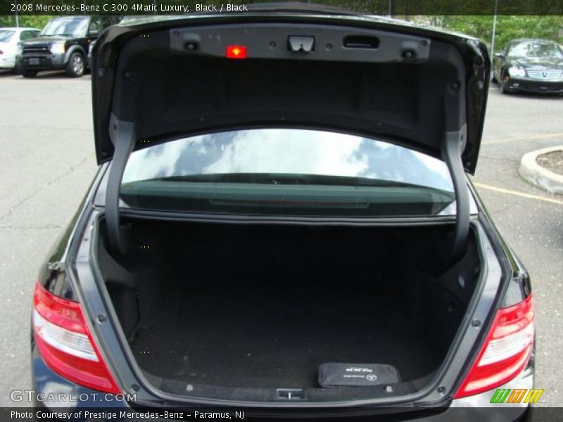 Black / Black 2008 Mercedes-Benz C 300 4Matic Luxury