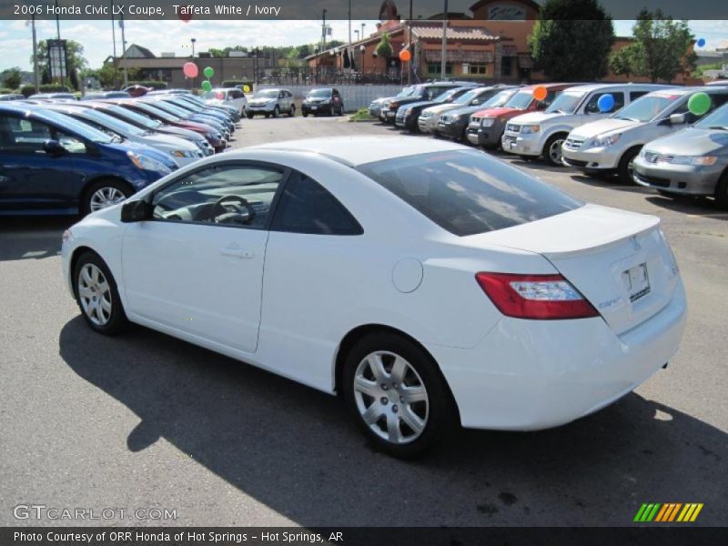 Taffeta White / Ivory 2006 Honda Civic LX Coupe