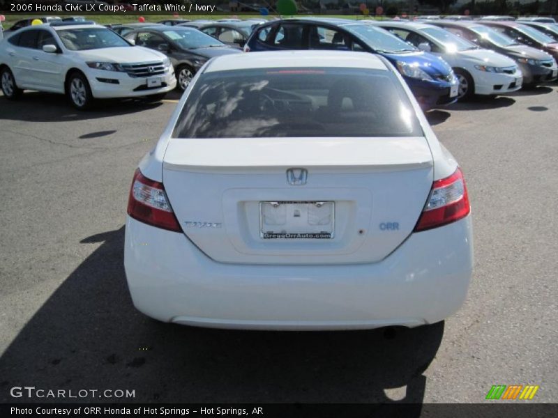 Taffeta White / Ivory 2006 Honda Civic LX Coupe