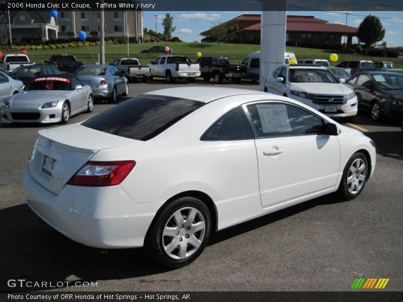 Taffeta White / Ivory 2006 Honda Civic LX Coupe