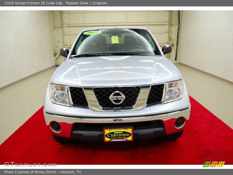 Radiant Silver / Graphite 2008 Nissan Frontier SE Crew Cab