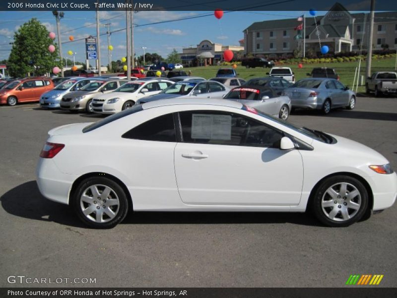 Taffeta White / Ivory 2006 Honda Civic LX Coupe