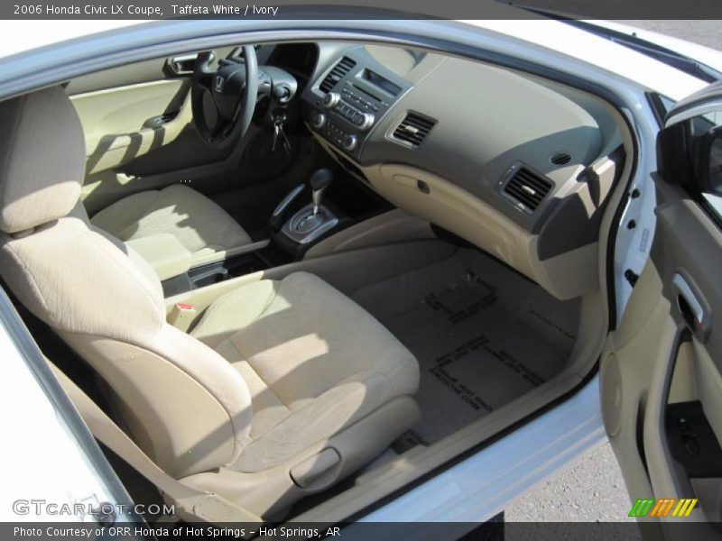 Taffeta White / Ivory 2006 Honda Civic LX Coupe