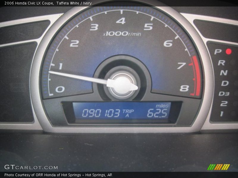 Taffeta White / Ivory 2006 Honda Civic LX Coupe