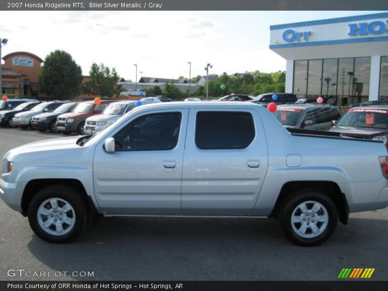 Billet Silver Metallic / Gray 2007 Honda Ridgeline RTS