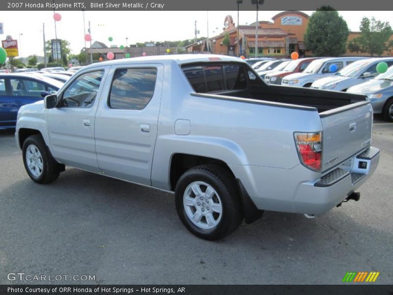 Billet Silver Metallic / Gray 2007 Honda Ridgeline RTS