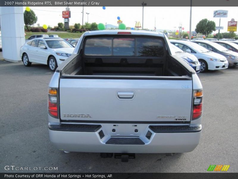 Billet Silver Metallic / Gray 2007 Honda Ridgeline RTS