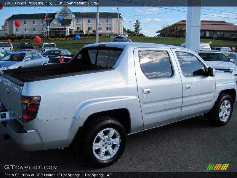 Billet Silver Metallic / Gray 2007 Honda Ridgeline RTS