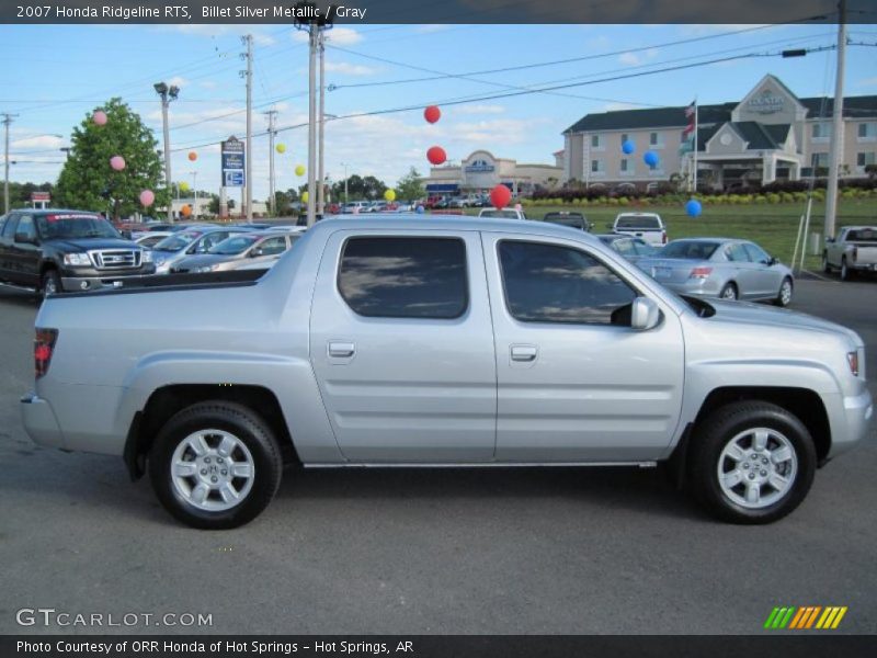 Billet Silver Metallic / Gray 2007 Honda Ridgeline RTS