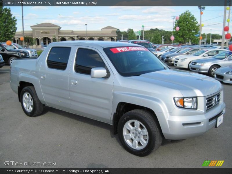 Billet Silver Metallic / Gray 2007 Honda Ridgeline RTS