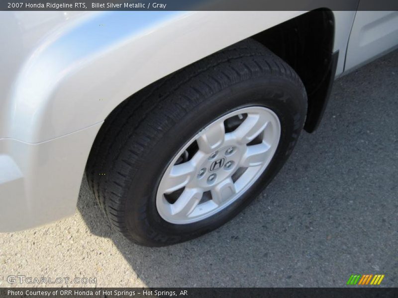 Billet Silver Metallic / Gray 2007 Honda Ridgeline RTS
