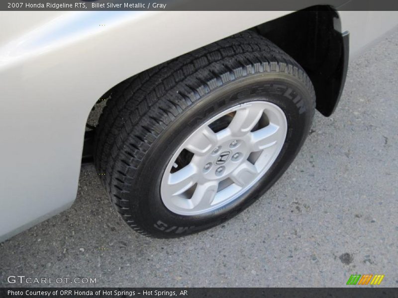 Billet Silver Metallic / Gray 2007 Honda Ridgeline RTS