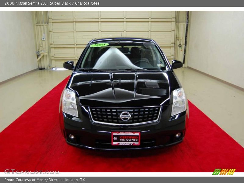 Super Black / Charcoal/Steel 2008 Nissan Sentra 2.0