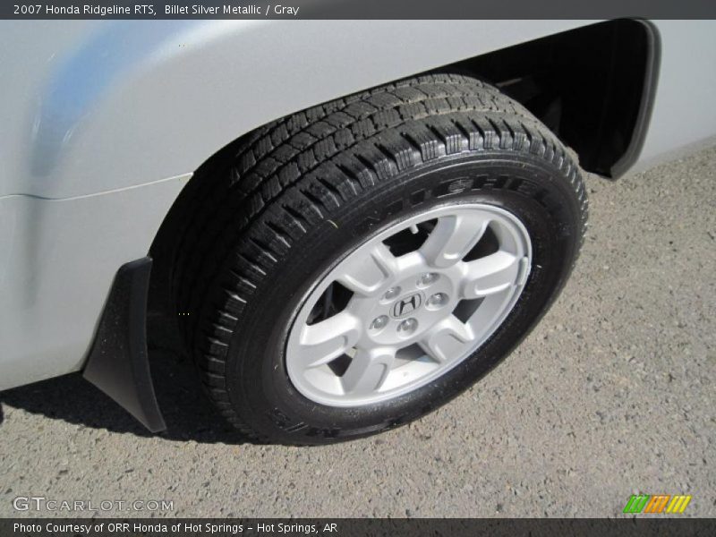 Billet Silver Metallic / Gray 2007 Honda Ridgeline RTS