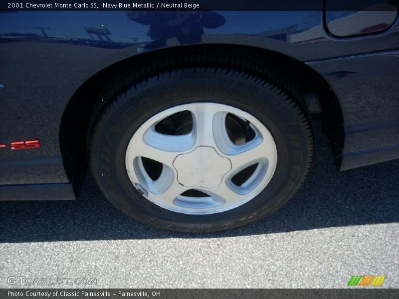 Navy Blue Metallic / Neutral Beige 2001 Chevrolet Monte Carlo SS