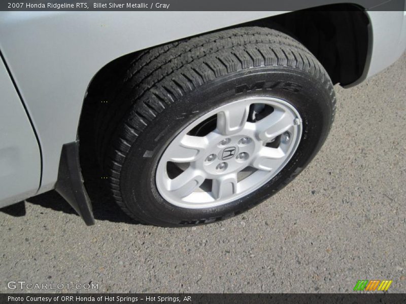 Billet Silver Metallic / Gray 2007 Honda Ridgeline RTS