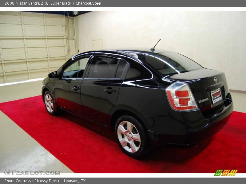 Super Black / Charcoal/Steel 2008 Nissan Sentra 2.0