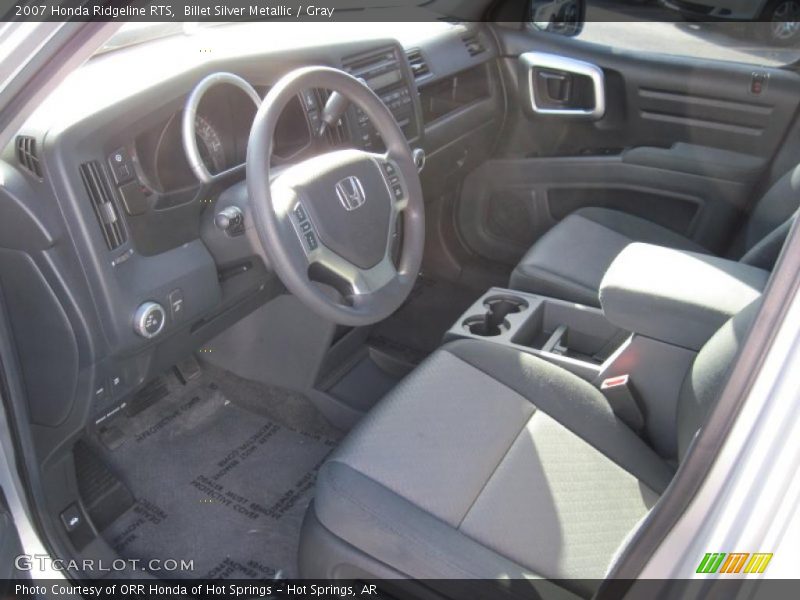 Billet Silver Metallic / Gray 2007 Honda Ridgeline RTS