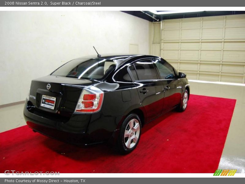 Super Black / Charcoal/Steel 2008 Nissan Sentra 2.0