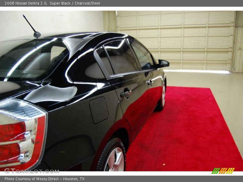 Super Black / Charcoal/Steel 2008 Nissan Sentra 2.0