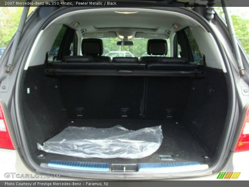Pewter Metallic / Black 2007 Mercedes-Benz ML 350 4Matic