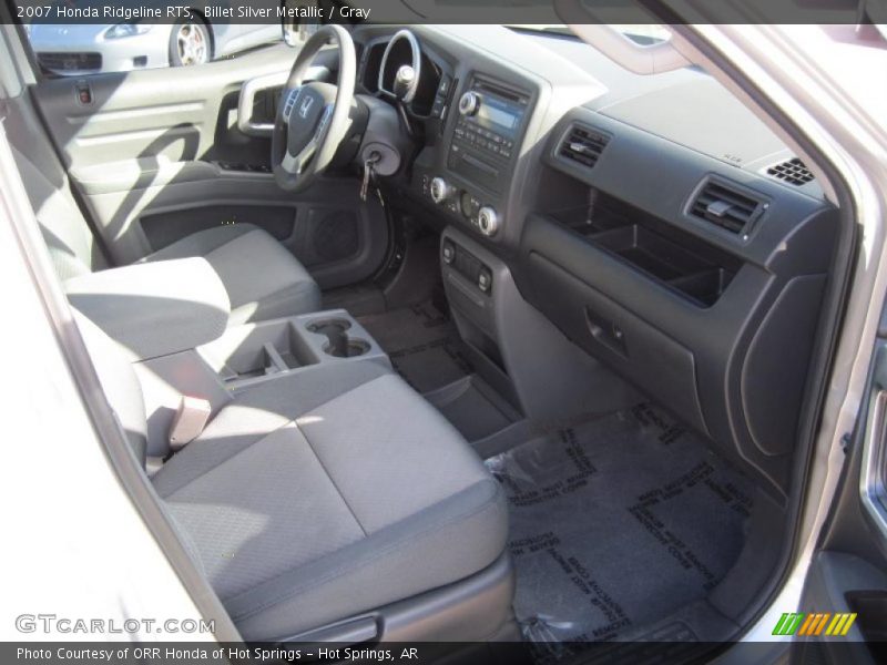 Billet Silver Metallic / Gray 2007 Honda Ridgeline RTS