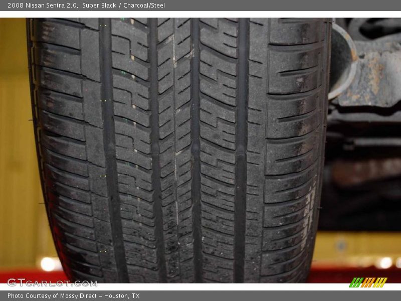 Super Black / Charcoal/Steel 2008 Nissan Sentra 2.0