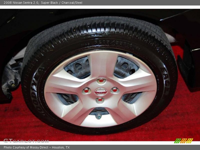 Super Black / Charcoal/Steel 2008 Nissan Sentra 2.0