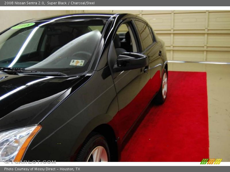 Super Black / Charcoal/Steel 2008 Nissan Sentra 2.0