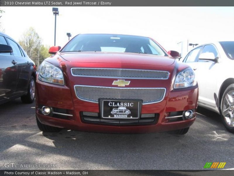 Red Jewel Tintcoat / Ebony 2010 Chevrolet Malibu LTZ Sedan