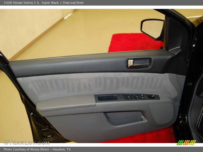 Super Black / Charcoal/Steel 2008 Nissan Sentra 2.0