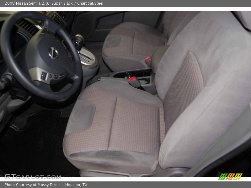 Super Black / Charcoal/Steel 2008 Nissan Sentra 2.0