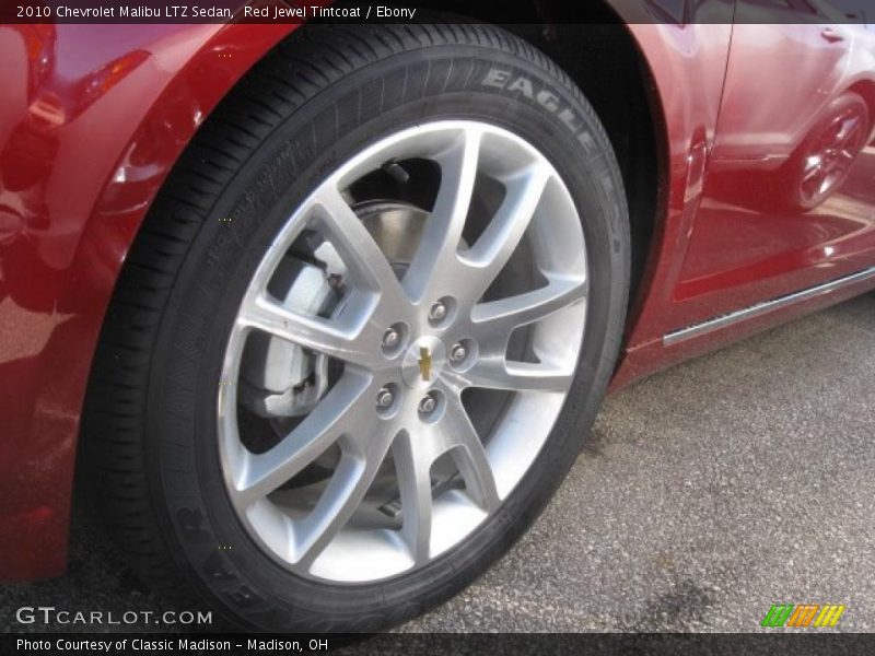 Red Jewel Tintcoat / Ebony 2010 Chevrolet Malibu LTZ Sedan