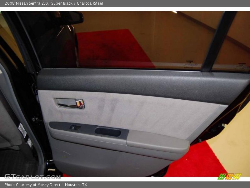 Super Black / Charcoal/Steel 2008 Nissan Sentra 2.0