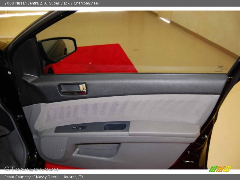 Super Black / Charcoal/Steel 2008 Nissan Sentra 2.0