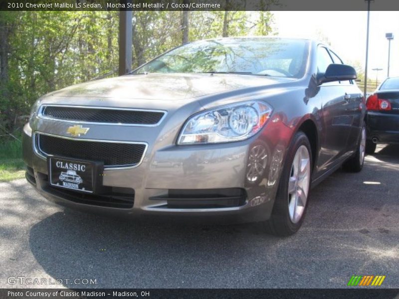 Mocha Steel Metallic / Cocoa/Cashmere 2010 Chevrolet Malibu LS Sedan