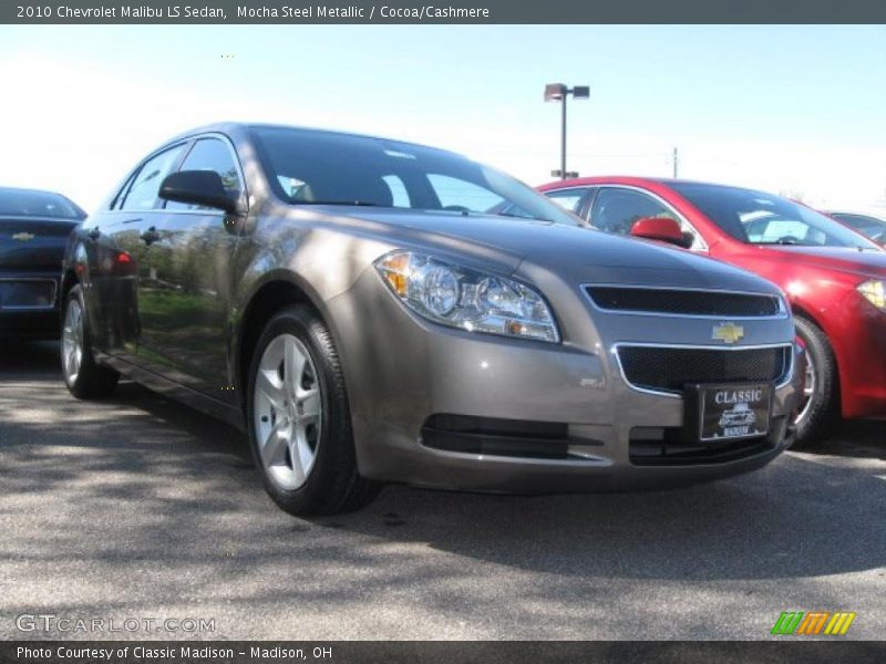 Mocha Steel Metallic / Cocoa/Cashmere 2010 Chevrolet Malibu LS Sedan