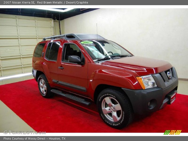 Red Brawn Metallic / Desert/Graphite 2007 Nissan Xterra SE