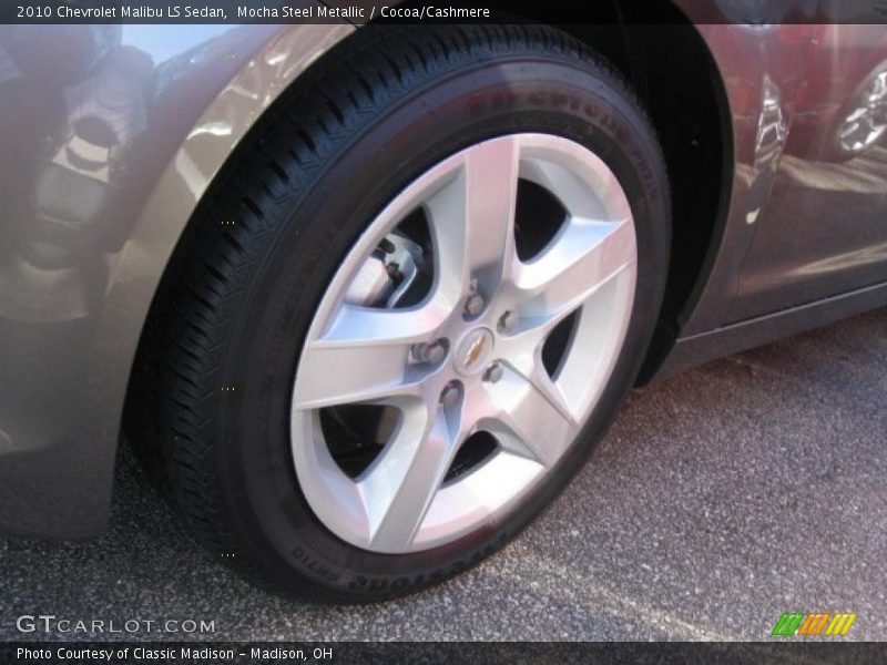 Mocha Steel Metallic / Cocoa/Cashmere 2010 Chevrolet Malibu LS Sedan