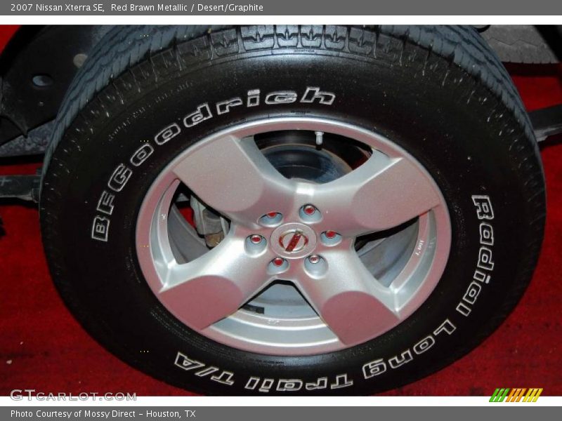 Red Brawn Metallic / Desert/Graphite 2007 Nissan Xterra SE