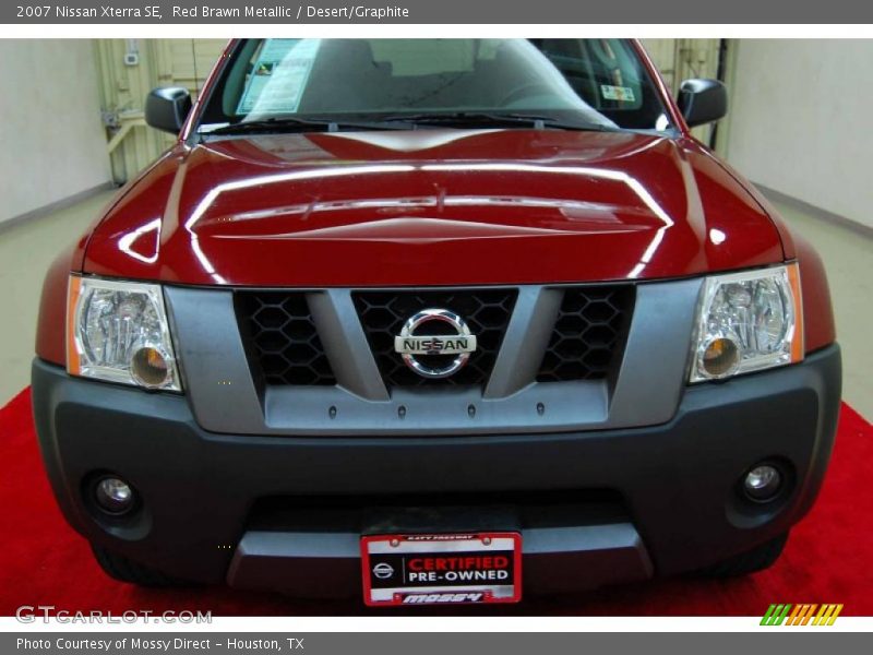 Red Brawn Metallic / Desert/Graphite 2007 Nissan Xterra SE