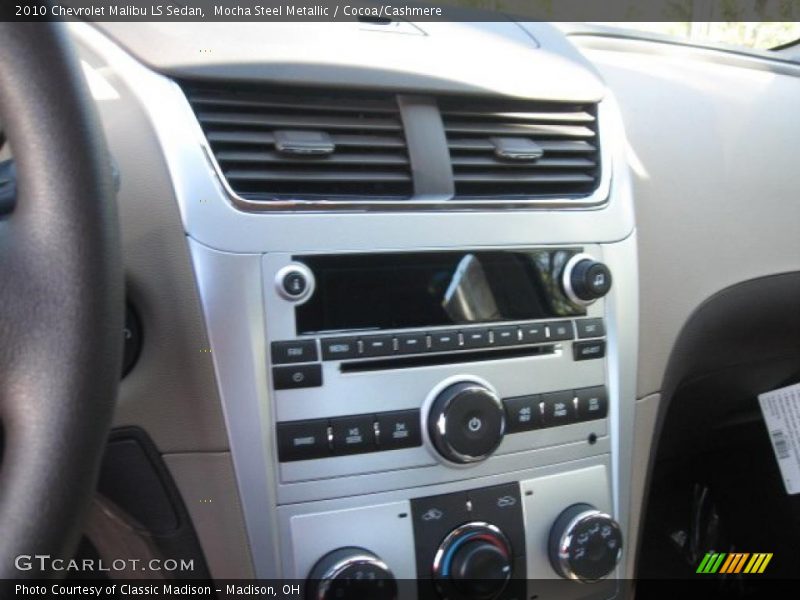 Mocha Steel Metallic / Cocoa/Cashmere 2010 Chevrolet Malibu LS Sedan