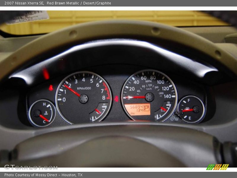 Red Brawn Metallic / Desert/Graphite 2007 Nissan Xterra SE