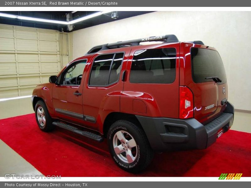 Red Brawn Metallic / Desert/Graphite 2007 Nissan Xterra SE