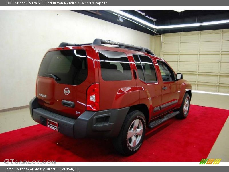 Red Brawn Metallic / Desert/Graphite 2007 Nissan Xterra SE